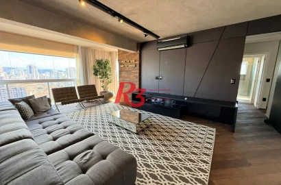 Apartamento à venda, 171 m² por R$ 2.790.000,00 - Embaré - Santos/SP