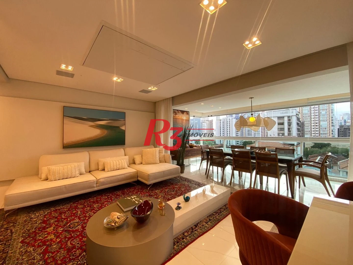 Apartamento com 3 dormitórios à venda, 191 m² por R$ 3.849.990,00 - Embaré - Santos/SP
