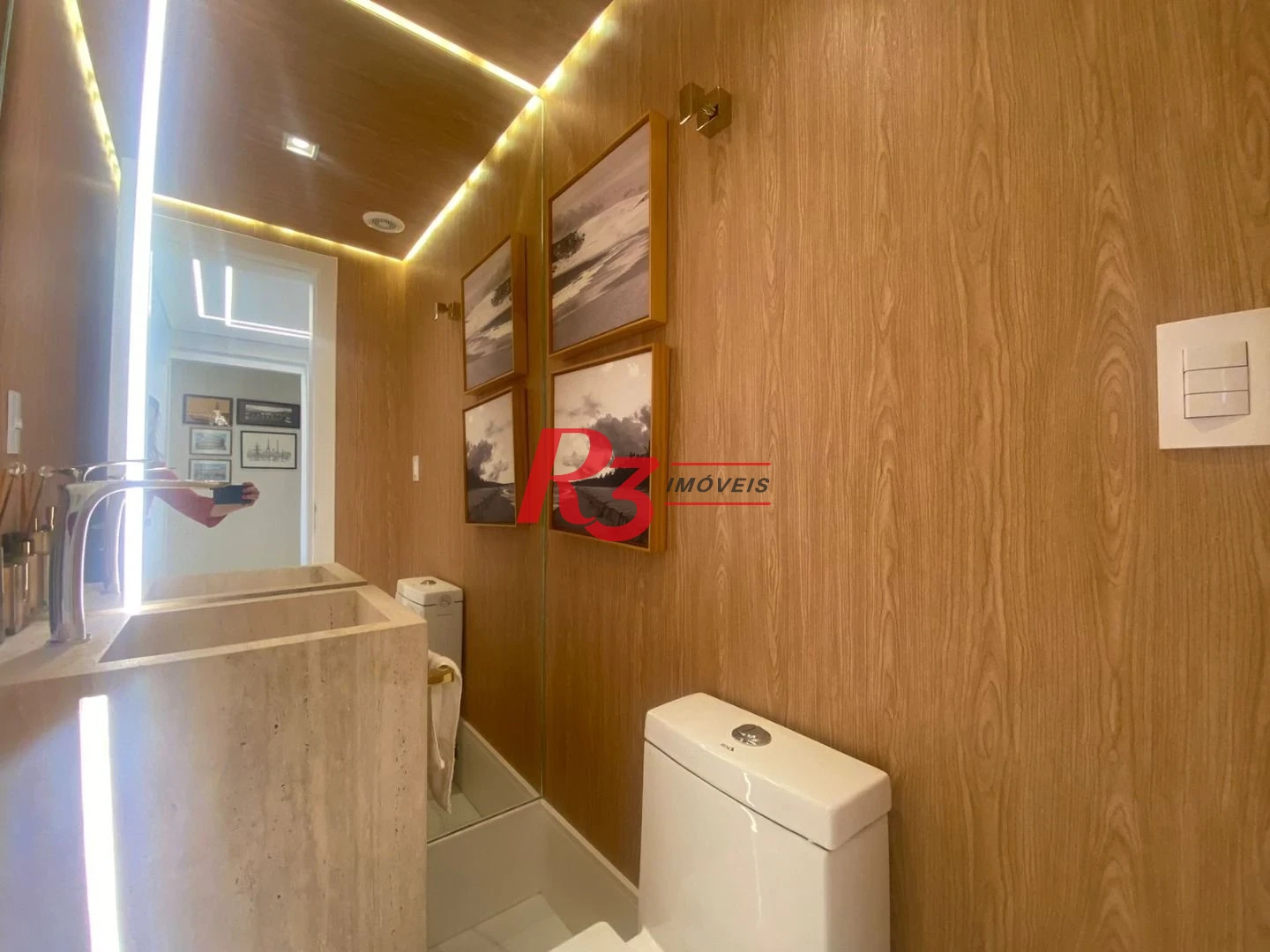 Apartamento com 3 dormitórios à venda, 191 m² por R$ 3.849.990,00 - Embaré - Santos/SP