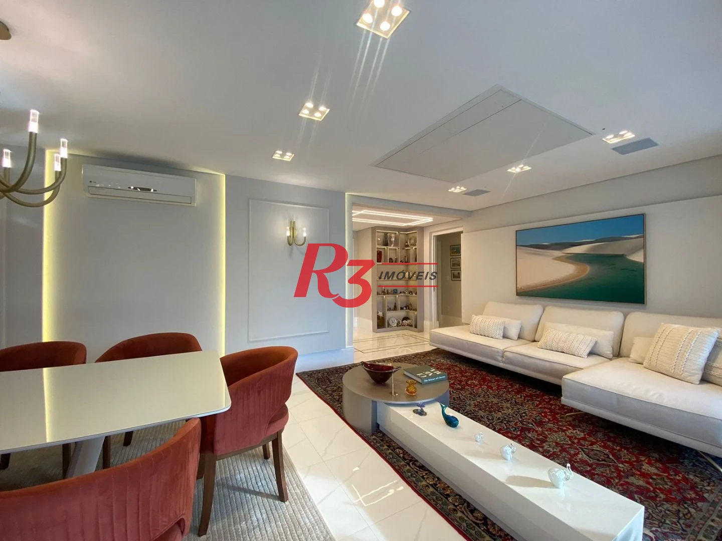 Apartamento com 3 dormitórios à venda, 191 m² por R$ 3.849.990,00 - Embaré - Santos/SP