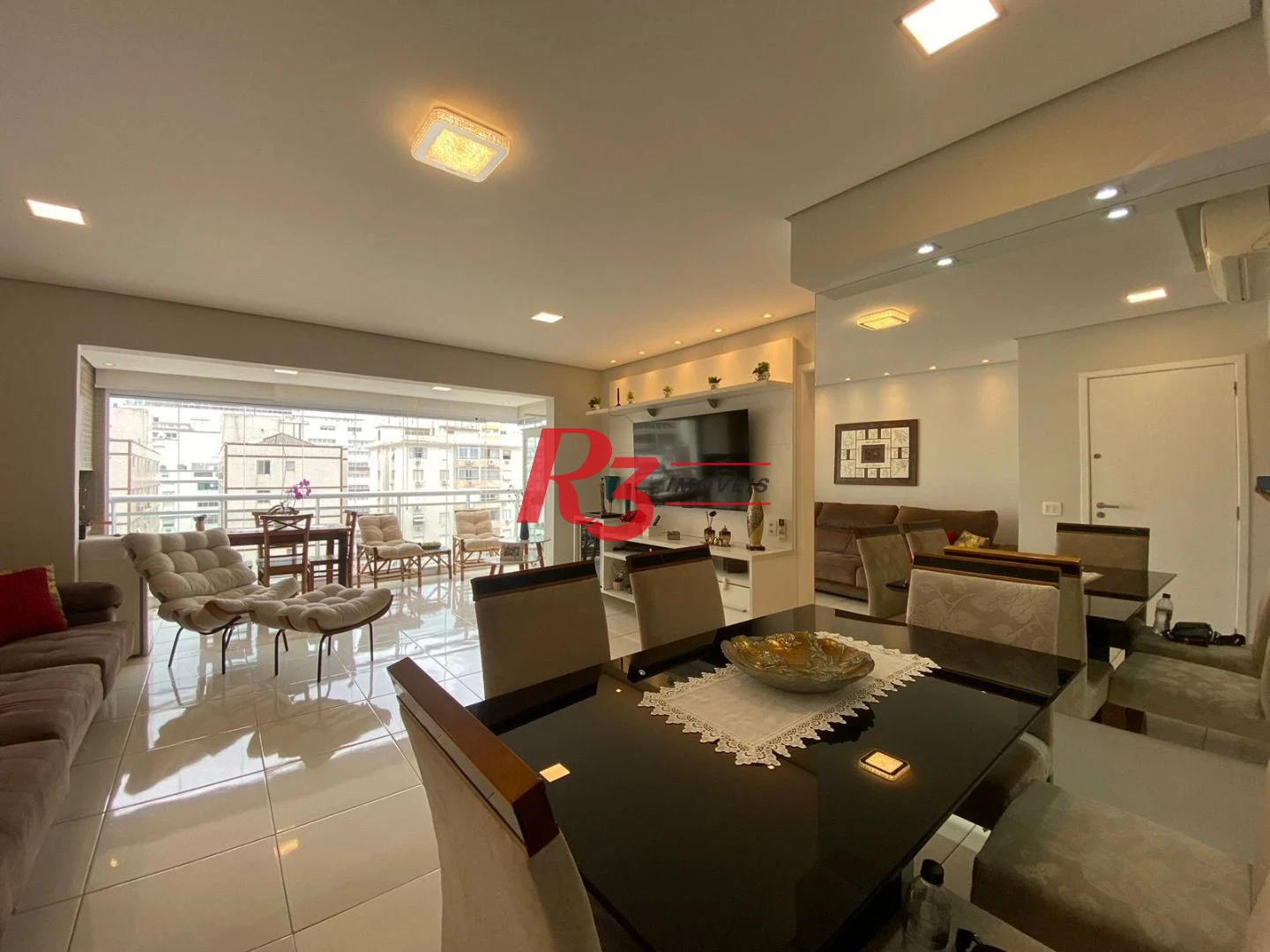 Apartamento com 3 dormitórios à venda, 100 m² por R$ 1.300.000,00 - José Menino - Santos/SP