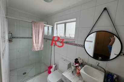 Cobertura com 3 dormitórios à venda, 290 m² por R$ 1.200.000,00 - Centro - São Vicente/SP