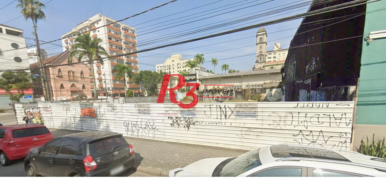 Terreno para alugar, 740 m² por R$ 53.031,87/mês - Vila Mathias - Santos/SP