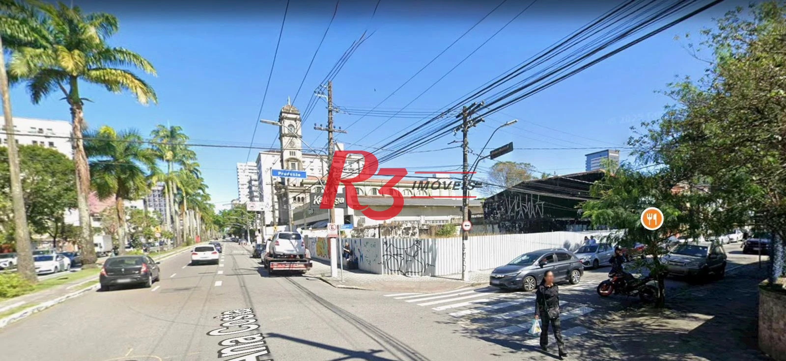 Terreno para alugar, 740 m² por R$ 53.031,87/mês - Vila Mathias - Santos/SP