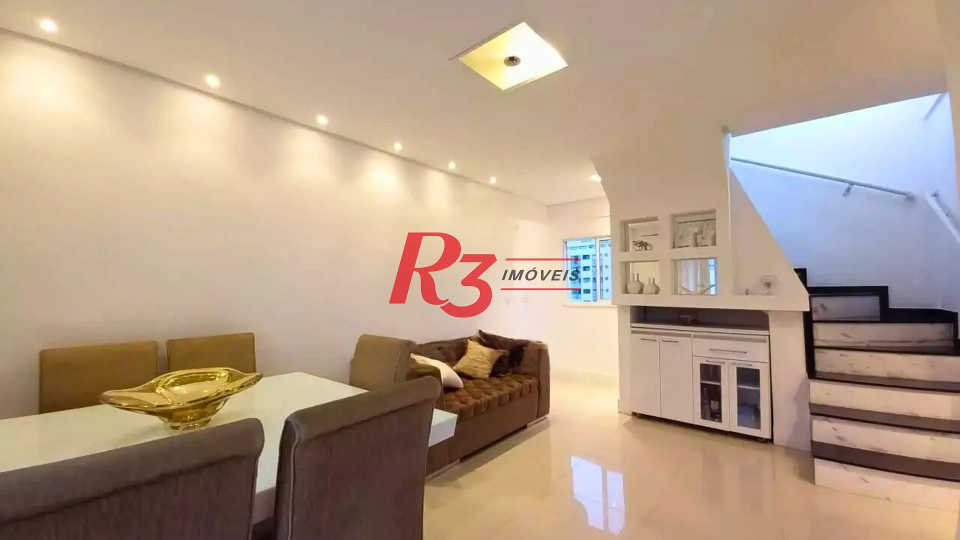 Cobertura à venda, 110 m² por R$ 1.000.000,00 - Campo Grande - Santos/SP