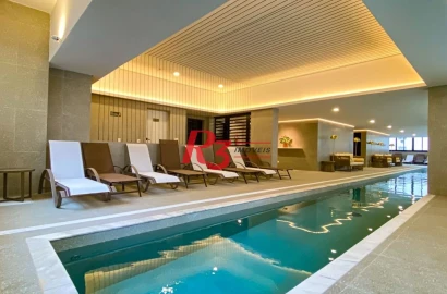 Apartamento com 2 dormitórios para alugar, 75 m² por R$ 8.000,02/mês - José Menino - Santos/SP
