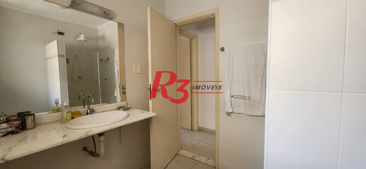 Apartamento com 2 dormitórios para alugar, 97 m² por R$ 4.700,02/mês - José Menino - Santos/SP