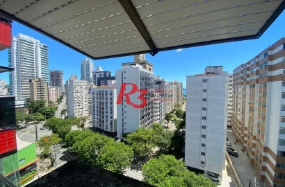 Apartamento com 2 dormitórios à venda, 105 m² por R$ 980.000,00 - Ponta da Praia - Santos/SP