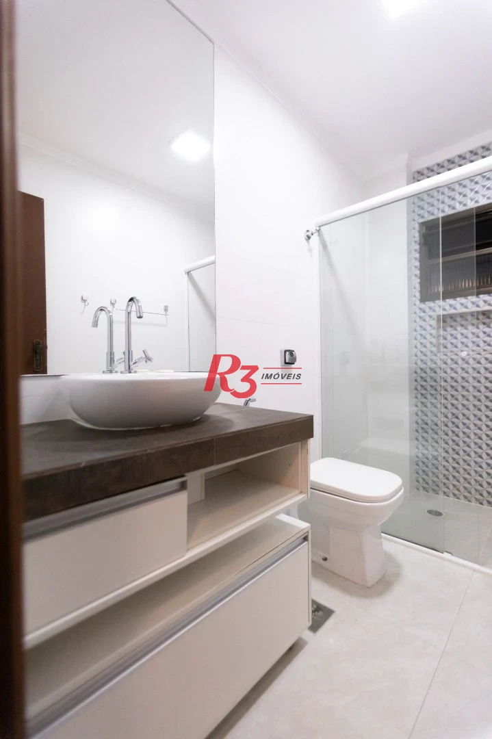 Apartamento com 2 dormitórios, 119 m² - venda por R$ 715.000,00 ou aluguel por R$ 3.800,02/mês - Embaré - Santos/SP