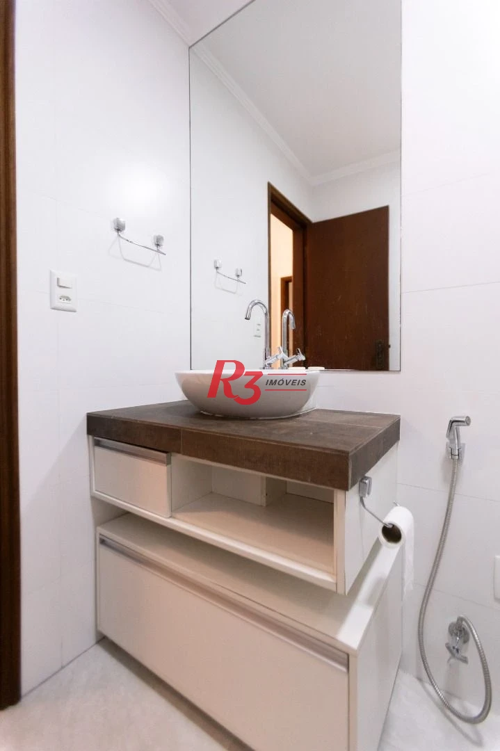 Apartamento com 2 dormitórios, 119 m² - venda por R$ 715.000,00 ou aluguel por R$ 3.800,02/mês - Embaré - Santos/SP