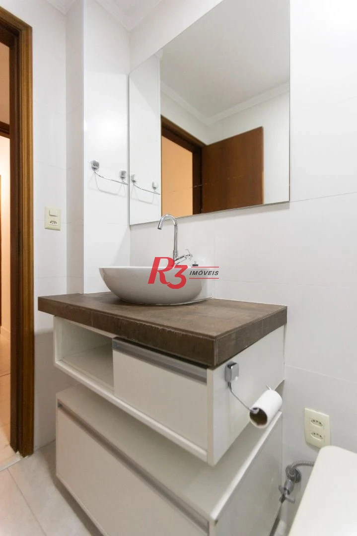 Apartamento com 2 dormitórios, 119 m² - venda por R$ 715.000,00 ou aluguel por R$ 3.800,02/mês - Embaré - Santos/SP