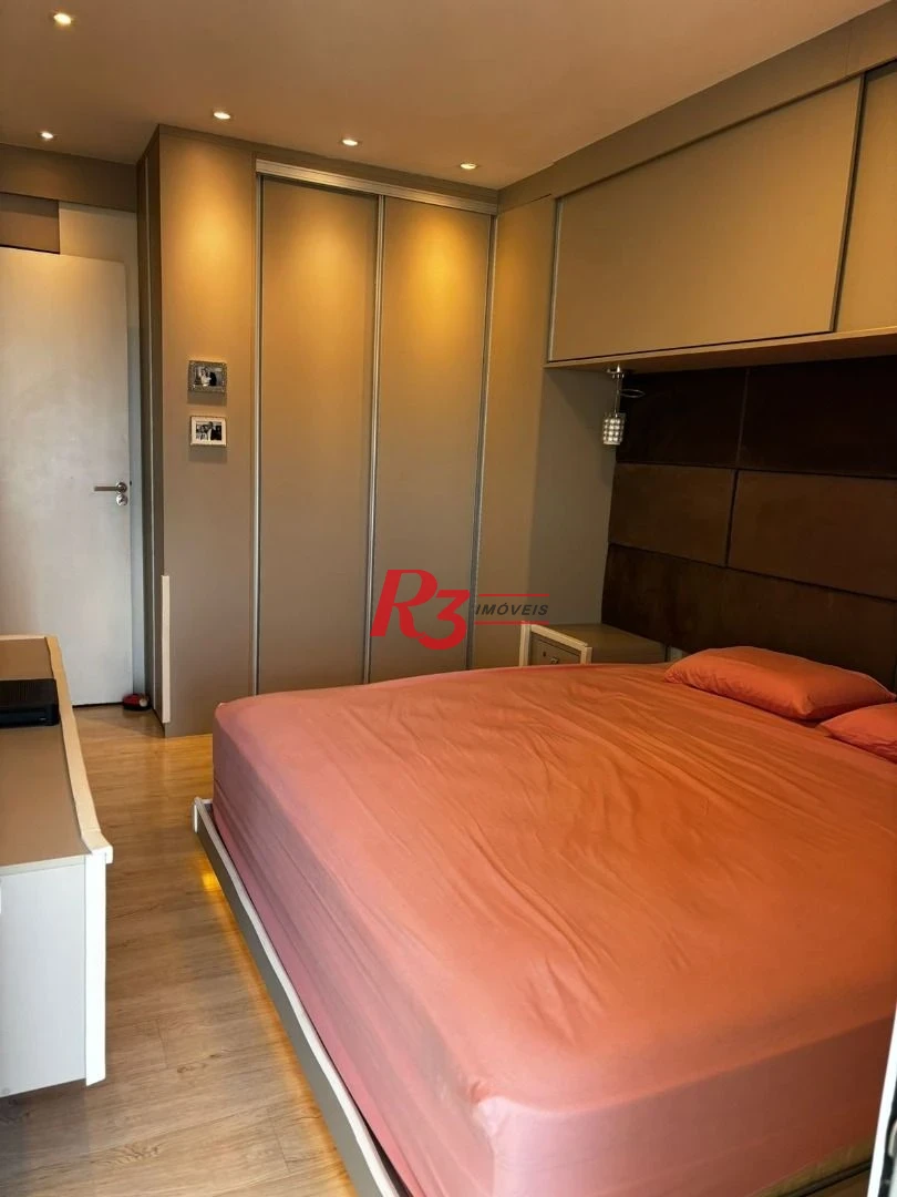 Apartamento com 3 dormitórios à venda, 129 m² por R$ 2.240.000,00 - Gonzaga - Santos/SP