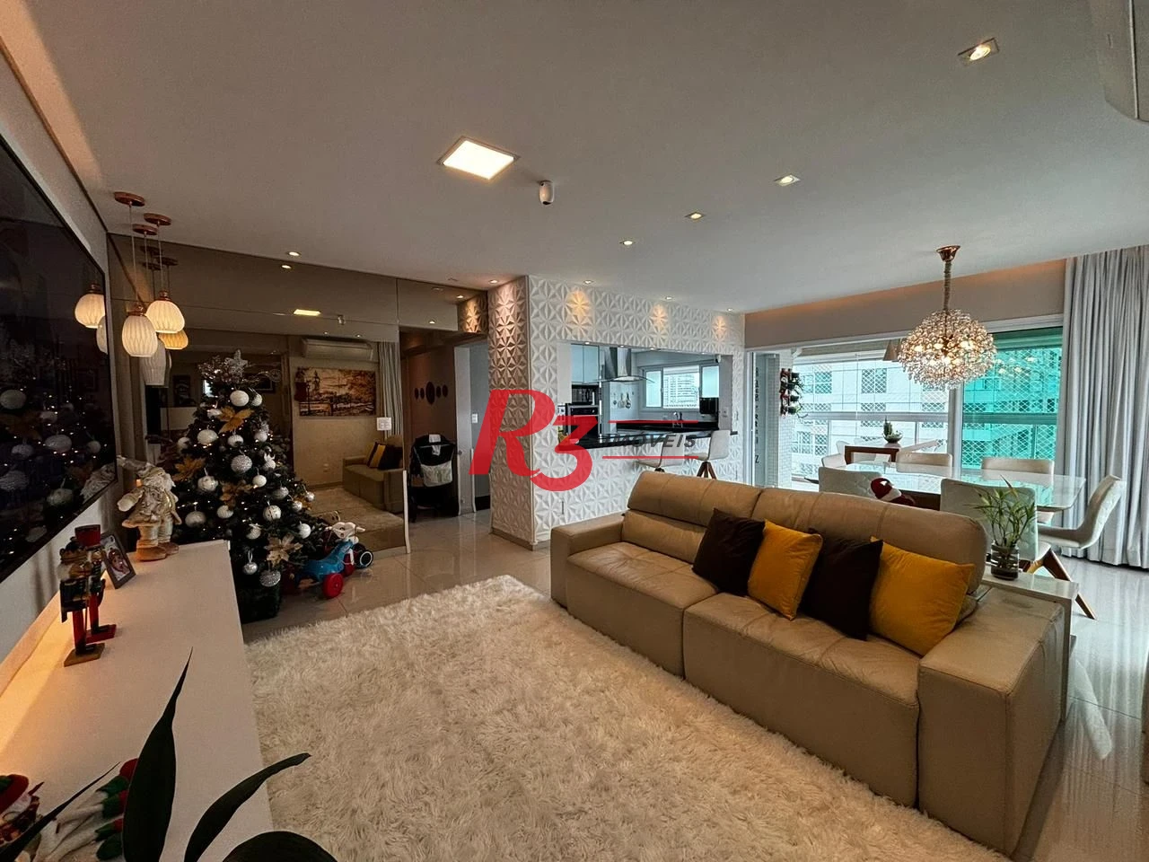 Apartamento com 3 dormitórios à venda, 129 m² por R$ 2.240.000,00 - Gonzaga - Santos/SP