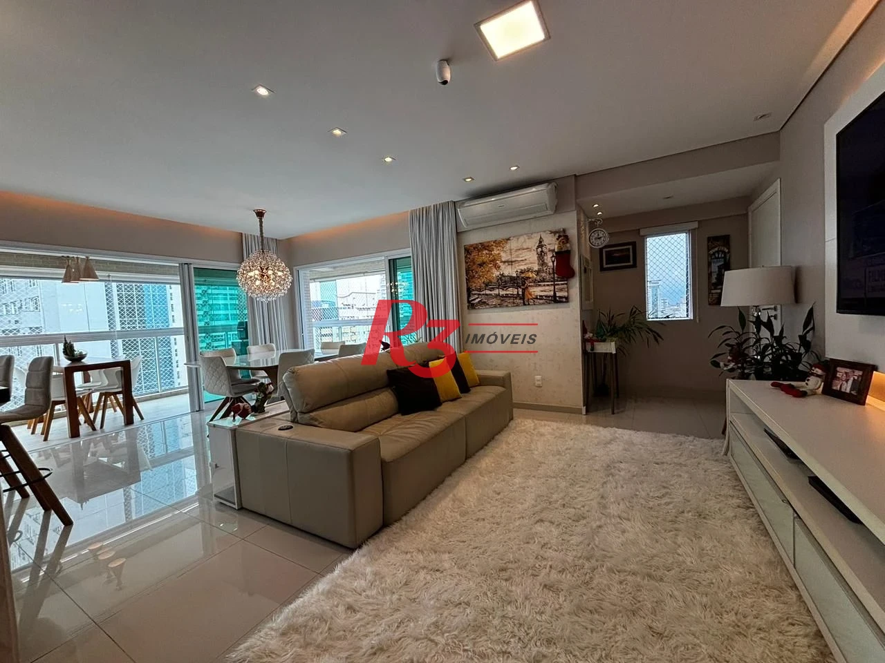 Apartamento com 3 dormitórios à venda, 129 m² por R$ 2.240.000,00 - Gonzaga - Santos/SP
