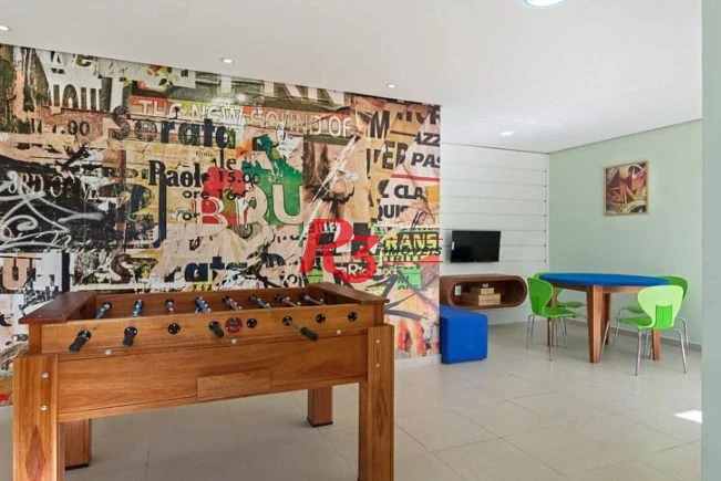Apartamento com 2 dormitórios à venda, 49 m² por R$ 300.000,00 - Castelo - Santos/SP