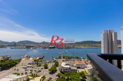 Apartamento à venda, 65 m² por R$ 1.200.000,00 - Ponta da Praia - Santos/SP