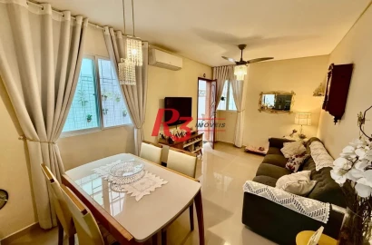 Casa à venda, 91 m² por R$ 830.000,00 - Marapé - Santos/SP