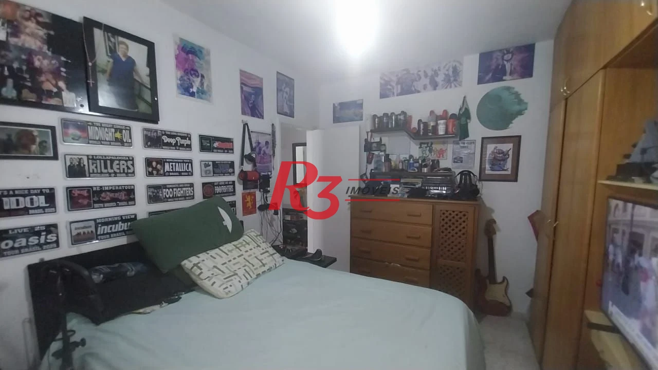 Apartamento com 3 dormitórios à venda, 134 m² por R$ 690.000,00 - Pompéia - Santos/SP