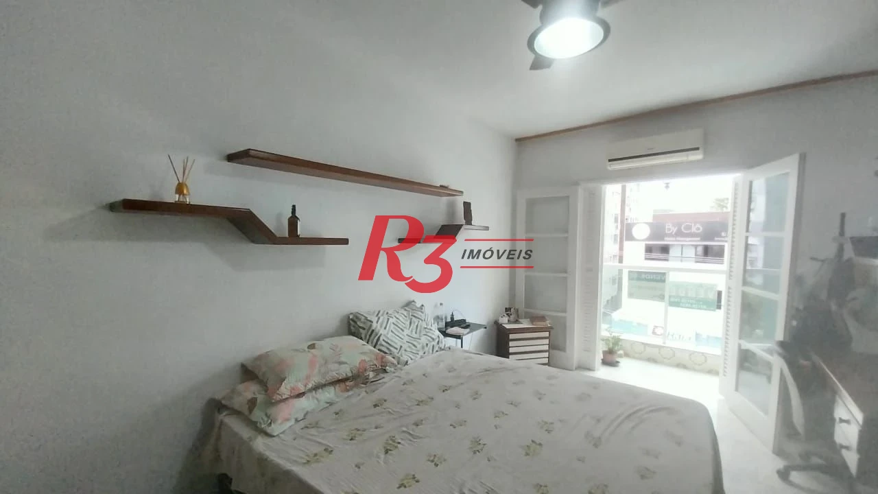 Apartamento com 3 dormitórios à venda, 134 m² por R$ 690.000,00 - Pompéia - Santos/SP