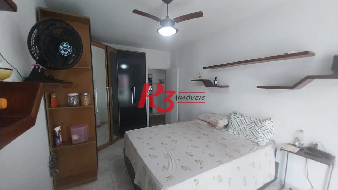 Apartamento com 3 dormitórios à venda, 134 m² por R$ 690.000,00 - Pompéia - Santos/SP