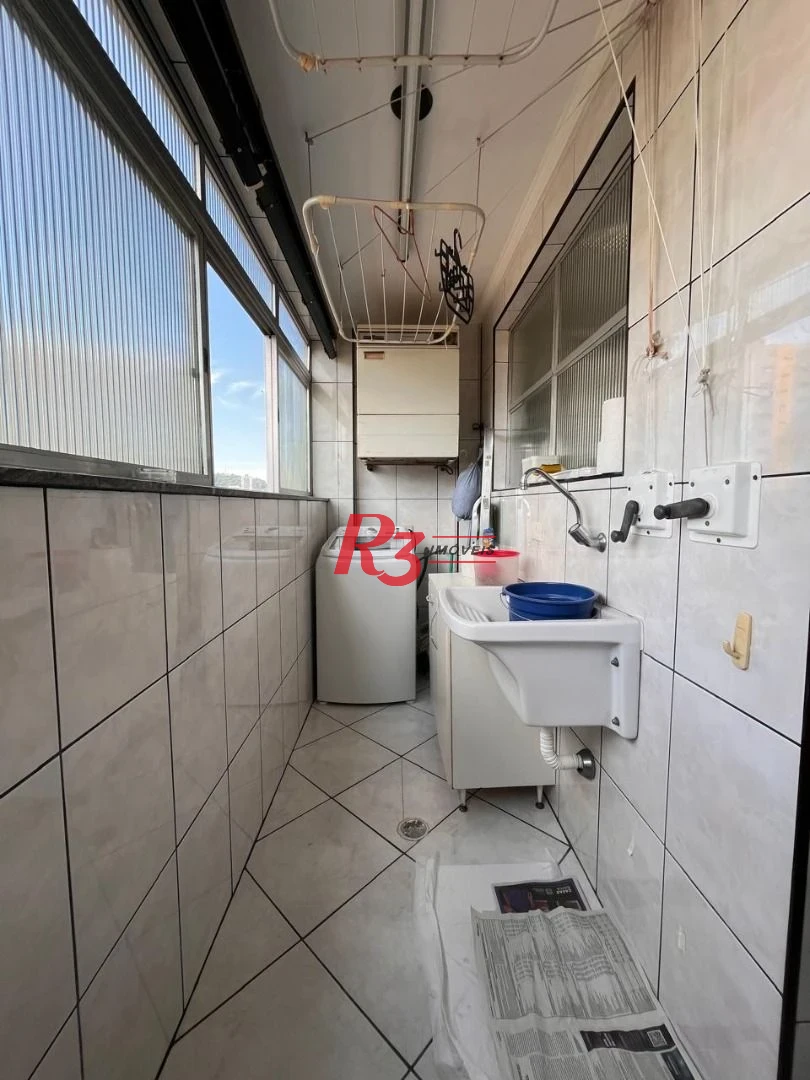 Apartamento com 2 dormitórios à venda, 88 m² por R$ 580.000,00 - Boqueirão - Santos/SP