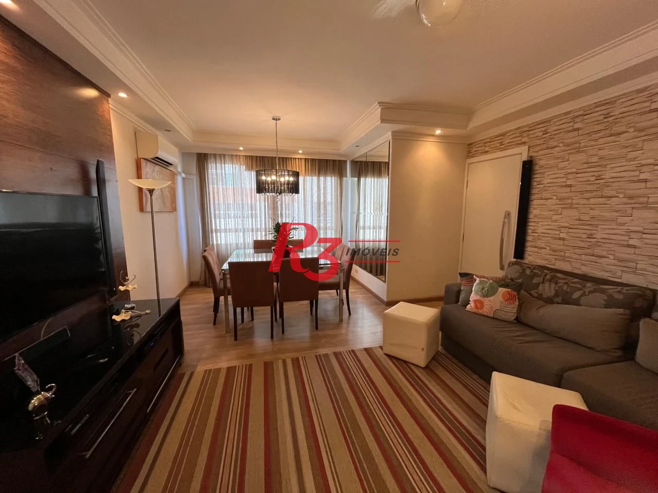 Apartamento com 2 dormitórios à venda, 88 m² por R$ 580.000,00 - Boqueirão - Santos/SP
