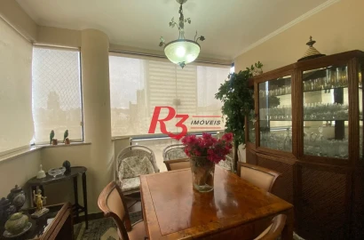 Apartamento com 3 dormitórios à venda, 136 m² por R$ 1.069.900,00 - Gonzaga - Santos/SP