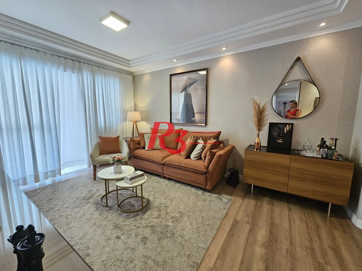 Apartamento com 3 dormitórios à venda, 128 m² por R$ 1.850.000,00 - Gonzaga - Santos/SP