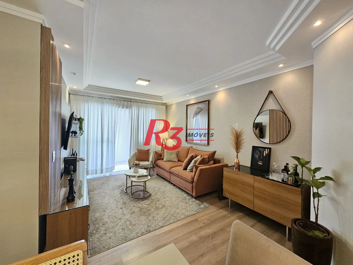 Apartamento com 3 dormitórios à venda, 128 m² por R$ 1.850.000,00 - Gonzaga - Santos/SP