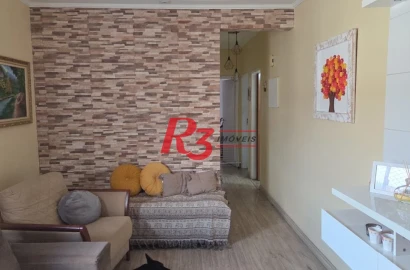 Apartamento com 2 dormitórios à venda, 99 m² por R$ 480.000,00 - Marapé - Santos/SP