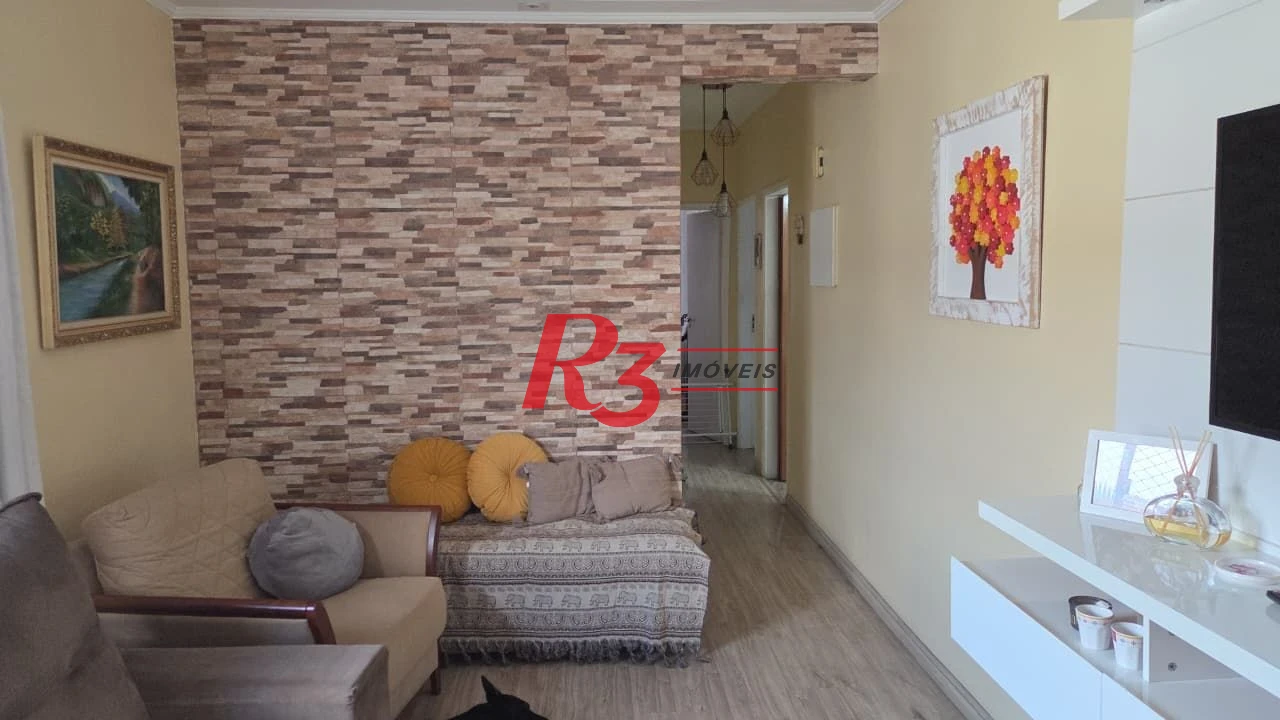 Apartamento com 2 dormitórios à venda, 99 m² por R$ 480.000,00 - Marapé - Santos/SP