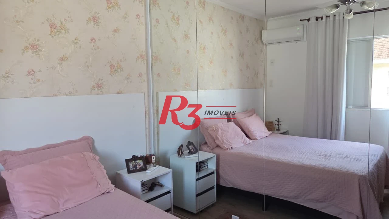 Apartamento com 2 dormitórios à venda, 99 m² por R$ 480.000,00 - Marapé - Santos/SP