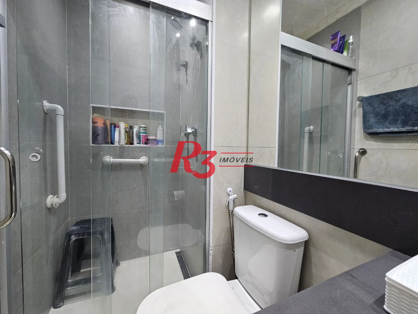 Apartamento com 3 dormitórios à venda, 84 m² por R$ 770.000,00 - Marapé - Santos/SP