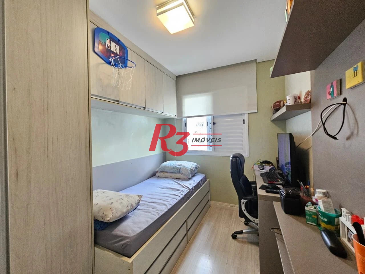 Apartamento com 3 dormitórios à venda, 84 m² por R$ 770.000,00 - Marapé - Santos/SP