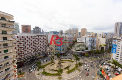 Apartamento à venda, 97 m² por R$ 583.000,00 - Gonzaga - Santos/SP