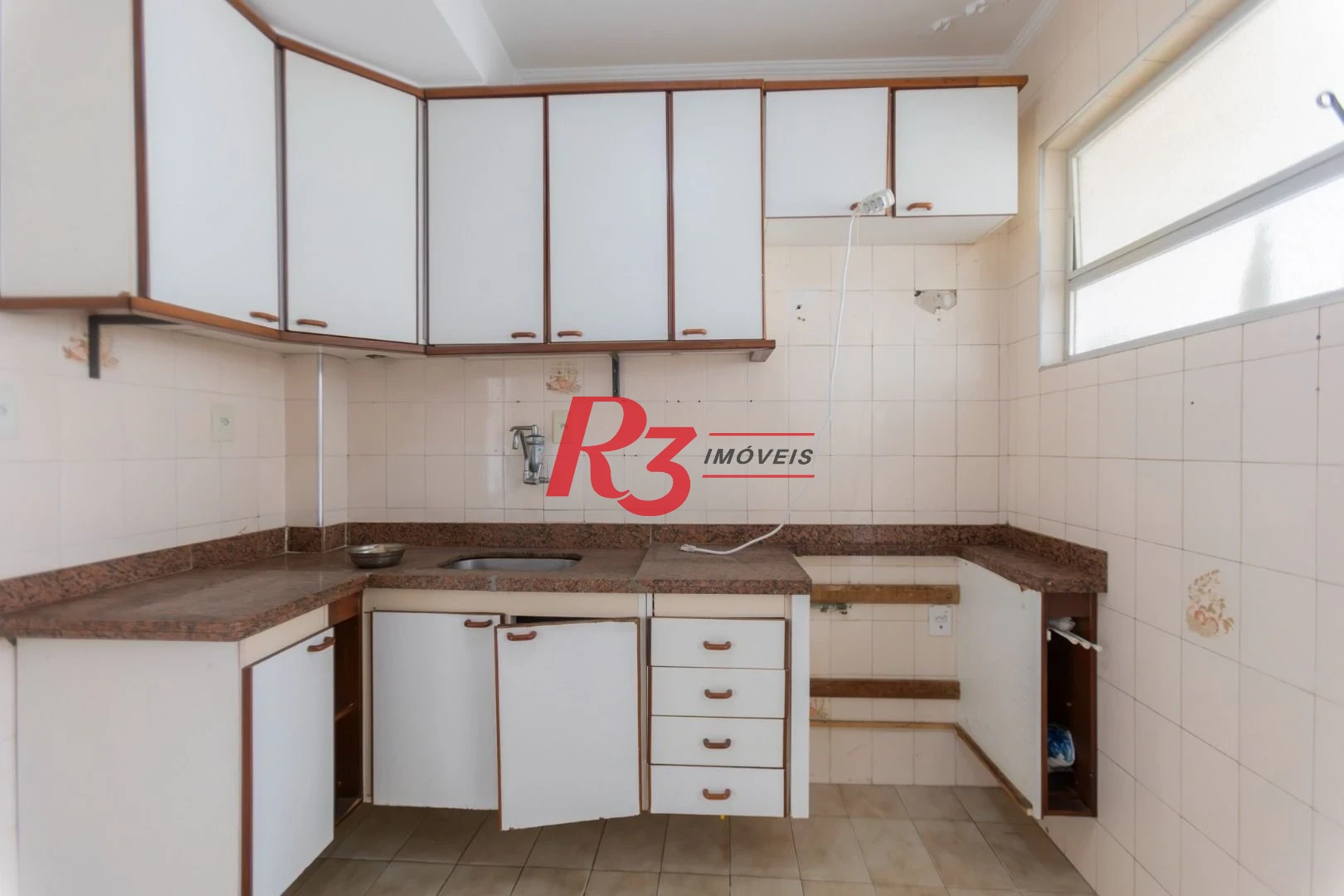 Apartamento à venda, 97 m² por R$ 583.000,00 - Gonzaga - Santos/SP