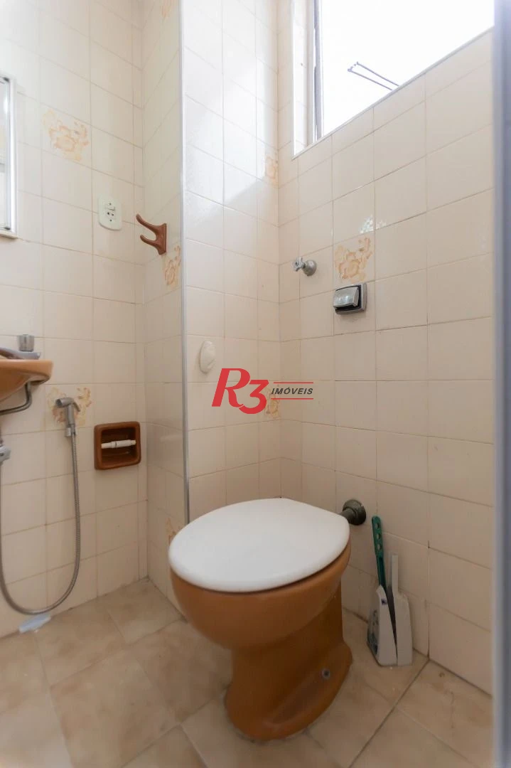 Apartamento à venda, 97 m² por R$ 583.000,00 - Gonzaga - Santos/SP