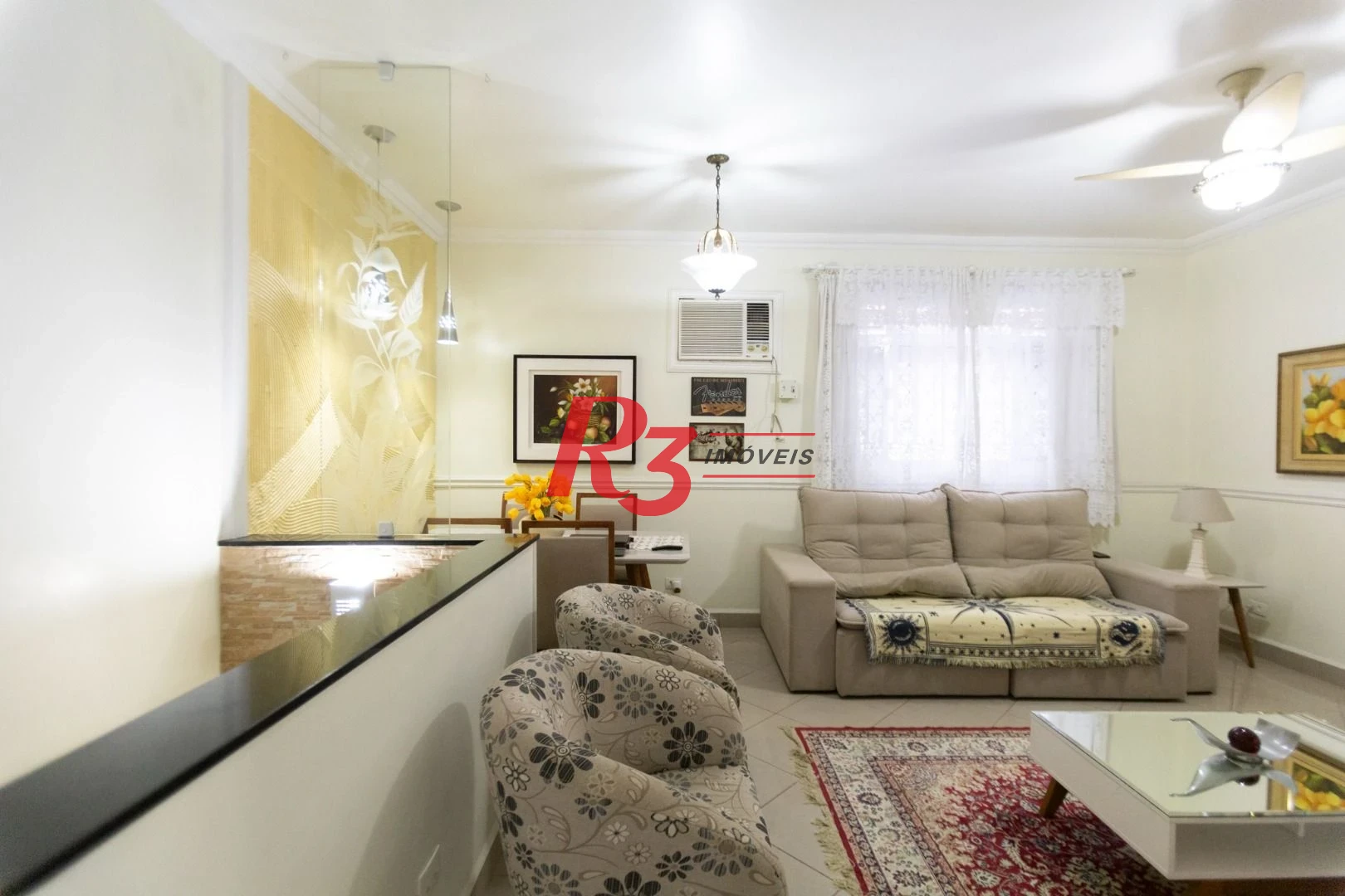 Apartamento com 2 dormitórios à venda, 80 m² por R$ 480.000,00 - Campo Grande - Santos/SP