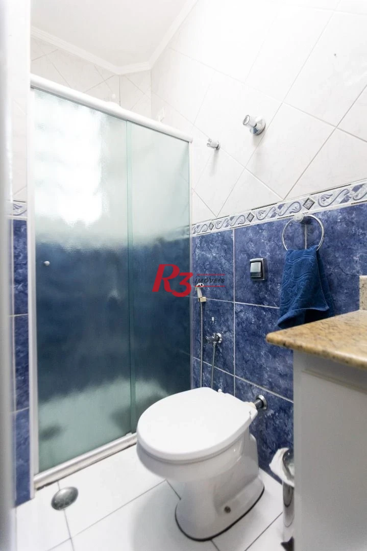 Apartamento com 2 dormitórios à venda, 80 m² por R$ 480.000,00 - Campo Grande - Santos/SP