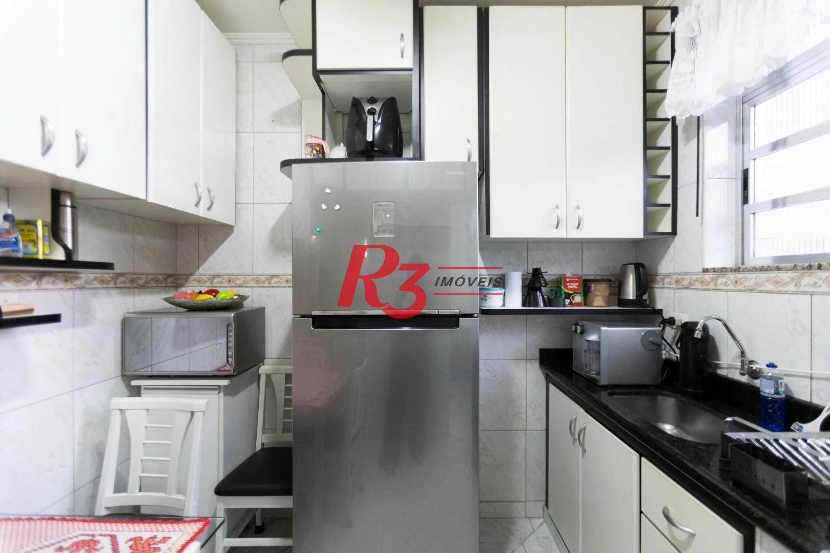 Apartamento com 2 dormitórios à venda, 80 m² por R$ 480.000,00 - Campo Grande - Santos/SP