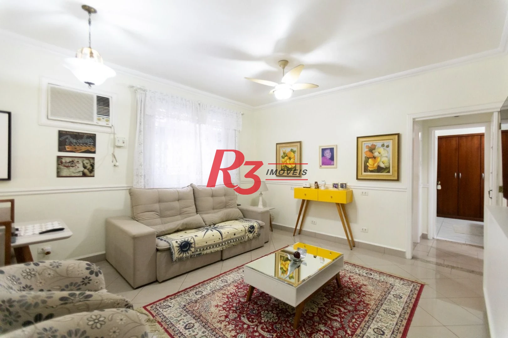 Apartamento com 2 dormitórios à venda, 80 m² por R$ 480.000,00 - Campo Grande - Santos/SP