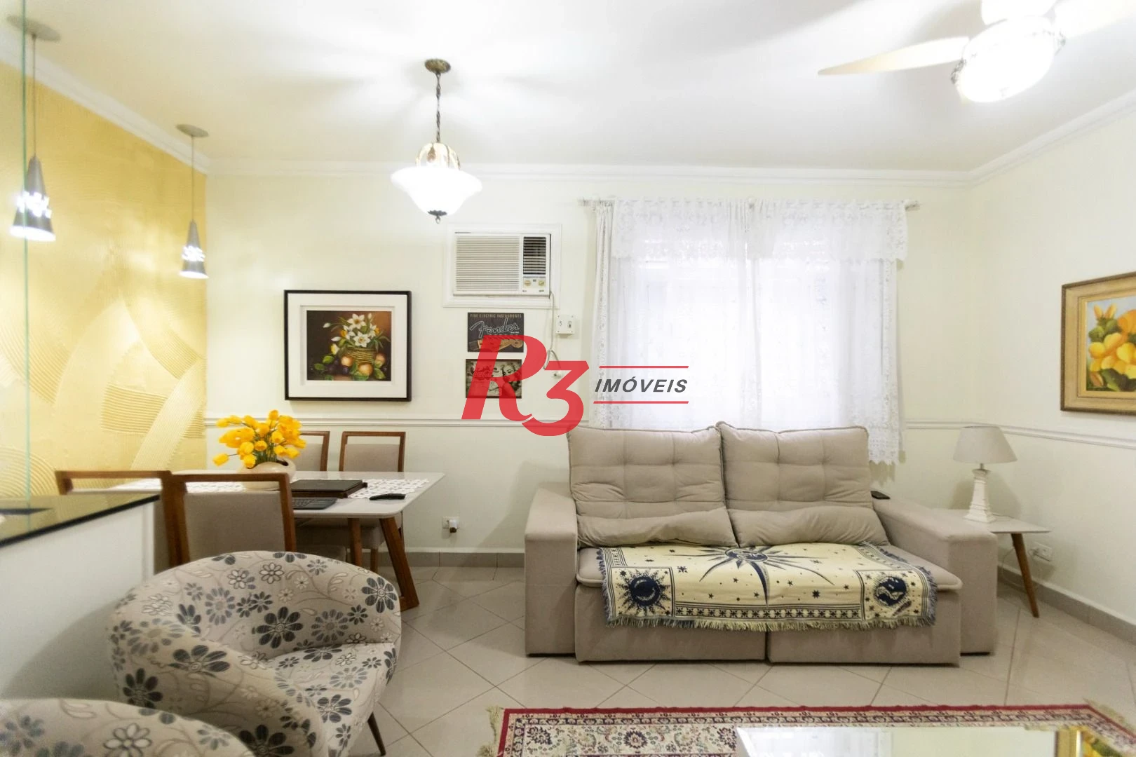 Apartamento com 2 dormitórios à venda, 80 m² por R$ 480.000,00 - Campo Grande - Santos/SP