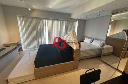 Apartamento à venda, 50 m² por R$ 860.000,00 - Pompéia - Santos/SP