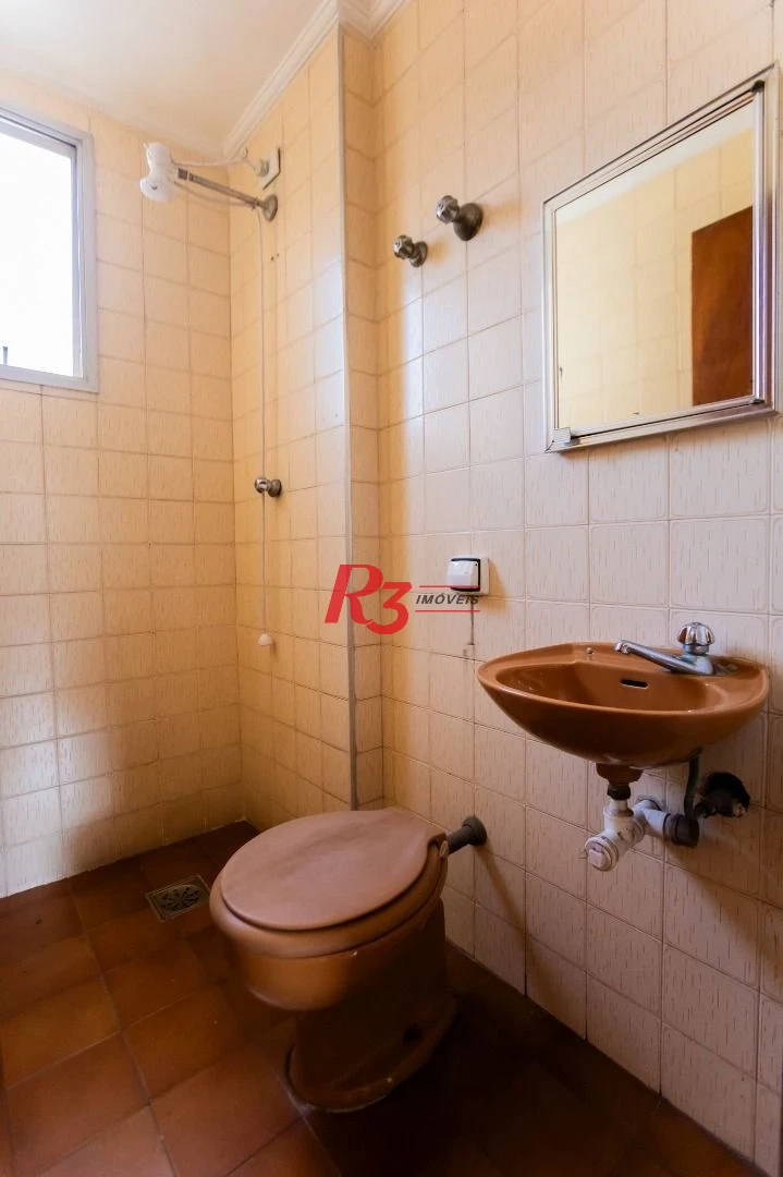 Apartamento com 3 dormitórios à venda, 188 m² por R$ 1.600.000,00 - Gonzaga - Santos/SP