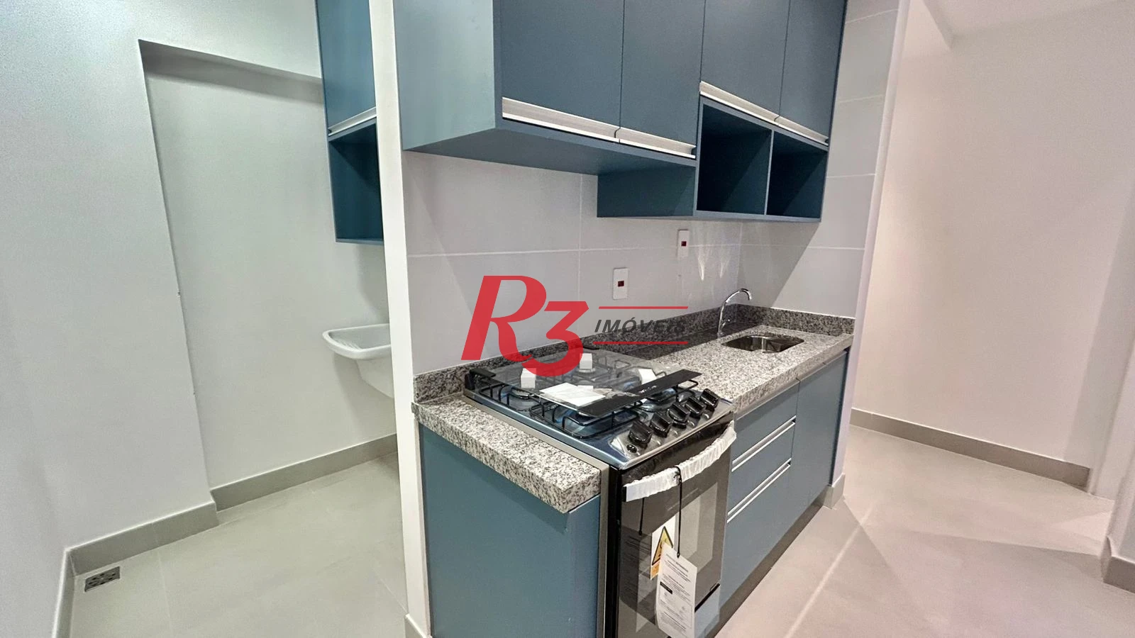 Apartamento com 1 dormitório para alugar, 47 m² por R$ 5.500,00/mês - Embaré - Santos/SP