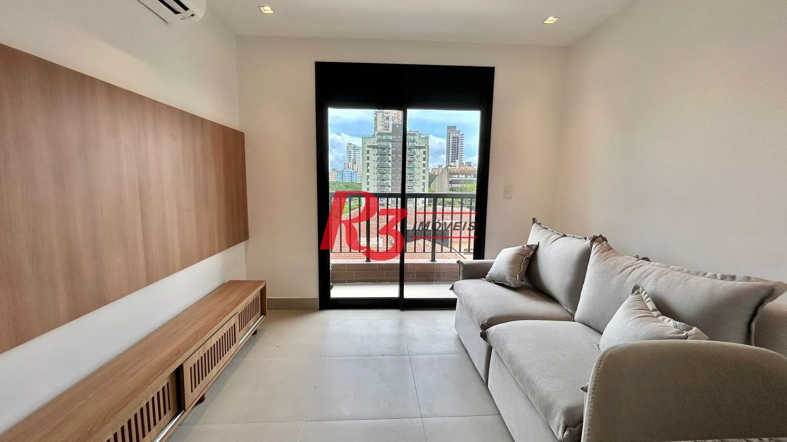 Apartamento com 1 dormitório para alugar, 47 m² por R$ 5.500,00/mês - Embaré - Santos/SP