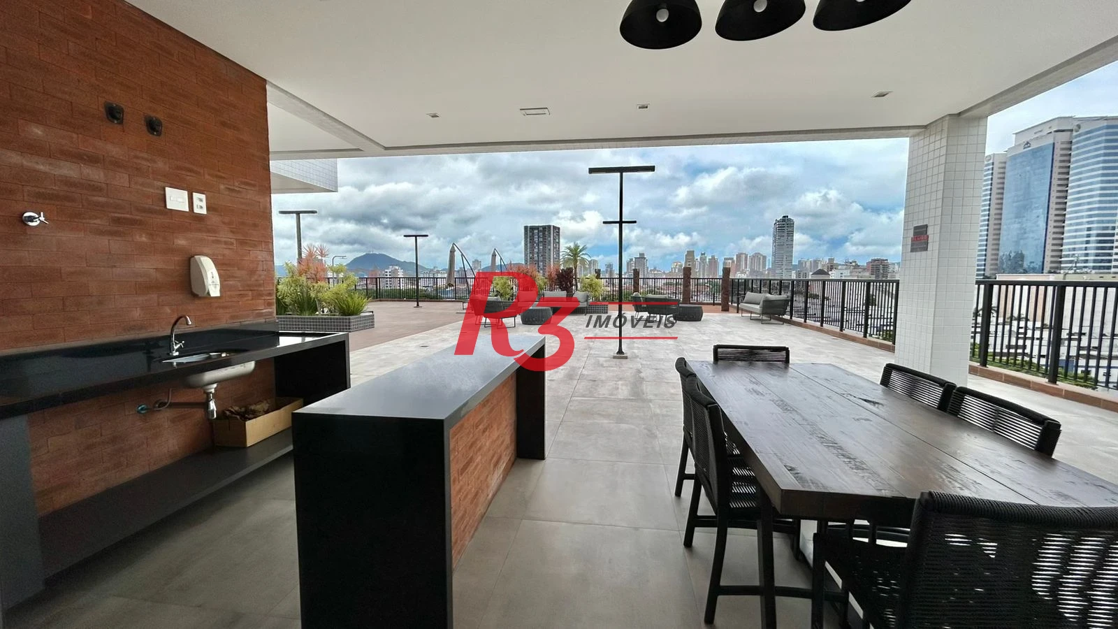 Apartamento com 1 dormitório para alugar, 47 m² por R$ 5.500,00/mês - Embaré - Santos/SP