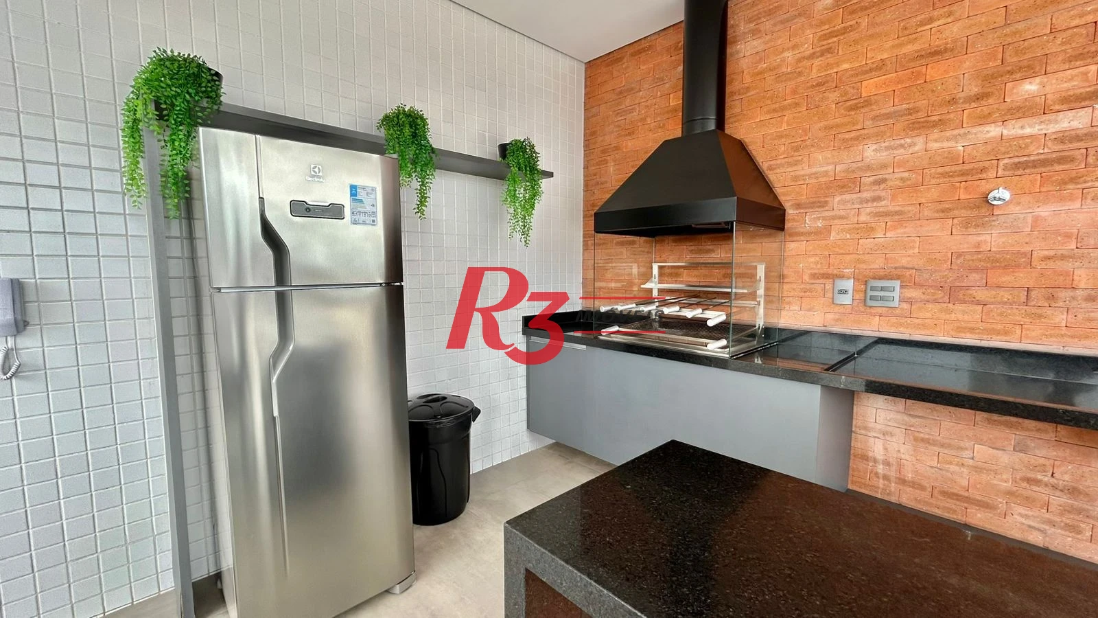 Apartamento com 1 dormitório para alugar, 47 m² por R$ 5.500,00/mês - Embaré - Santos/SP