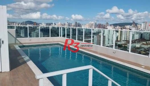 Apartamento com 2 dormitórios à venda, 55 m² por R$ 690.000,00 - Marapé - Santos/SP