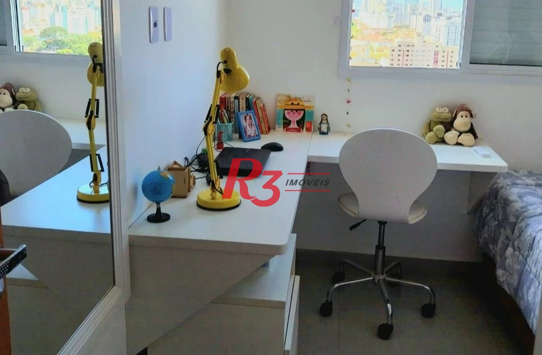 Apartamento com 2 dormitórios à venda, 55 m² por R$ 690.000,00 - Marapé - Santos/SP